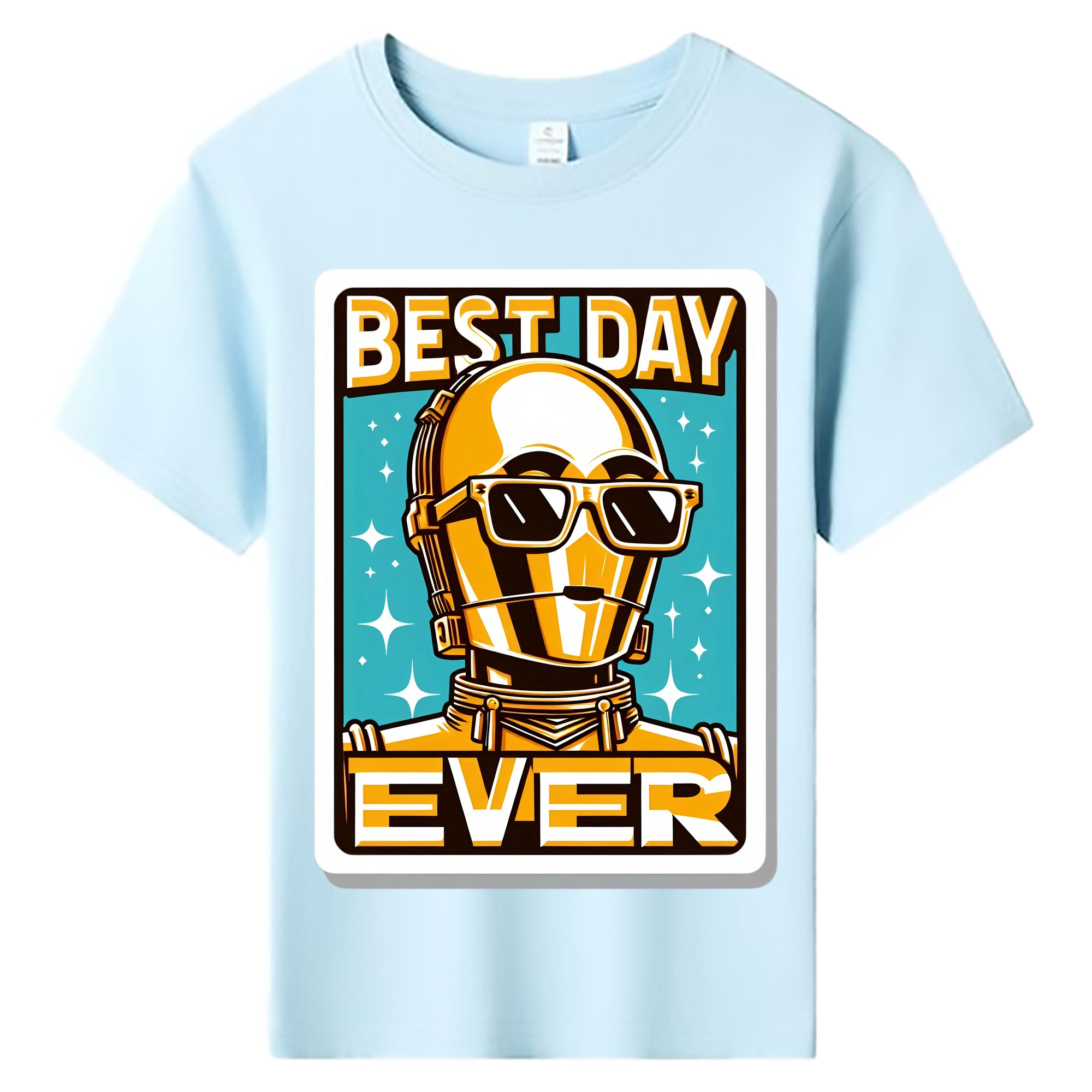 （画像用） スター・ウォーズ Star Wars 綿100％キッズTシャツ（フロントプリント）